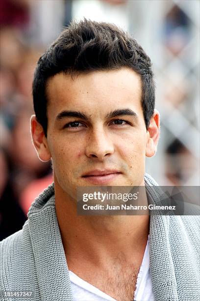 Spanish actor Mario Casas arrives at Maria Cristina Hotel during 61st San Sebastian Film Festival on September 21, 2013 in San Sebastian, Spain.