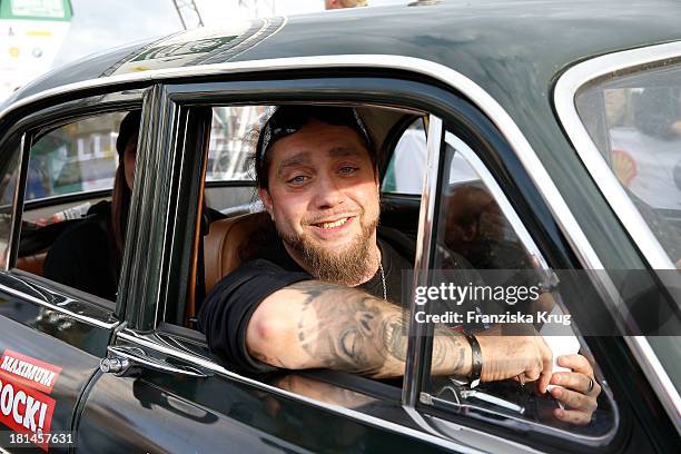 Martin Kesici attends the Hamburg-Berlin Klassik Rallye 2013 - Day 2 on September 21, 2013 in Hamburg, Germany.