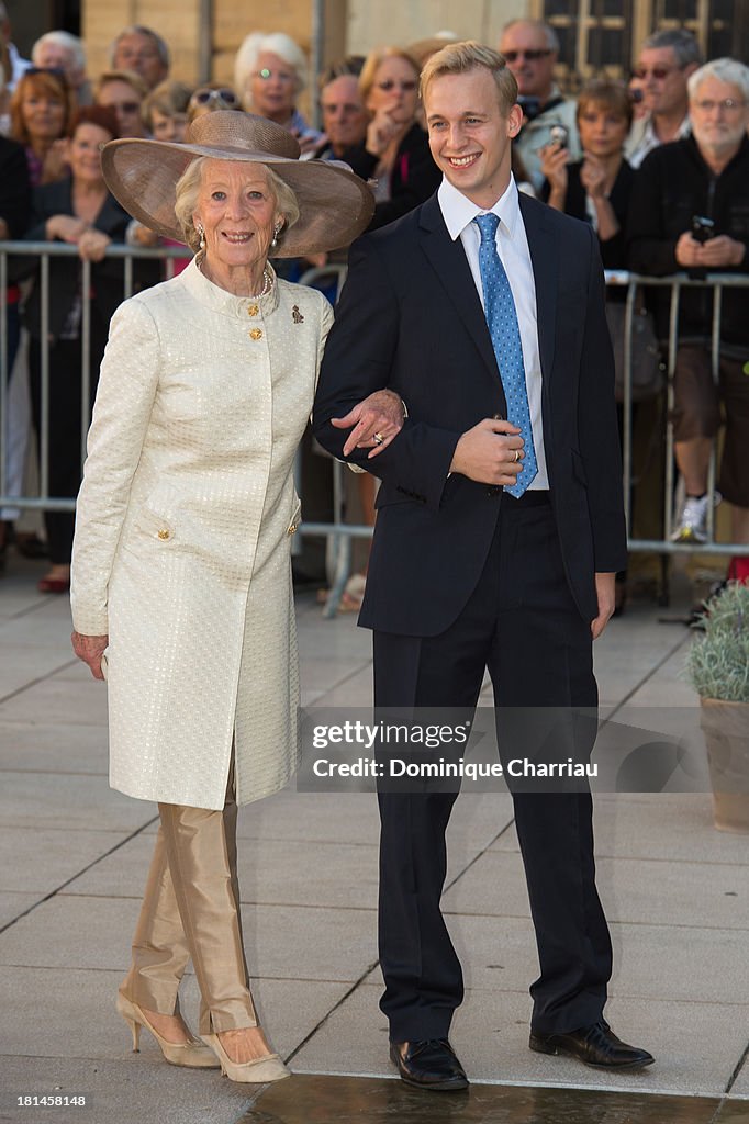 Religious Wedding Of Prince Felix Of Luxembourg & Claire Lademacher