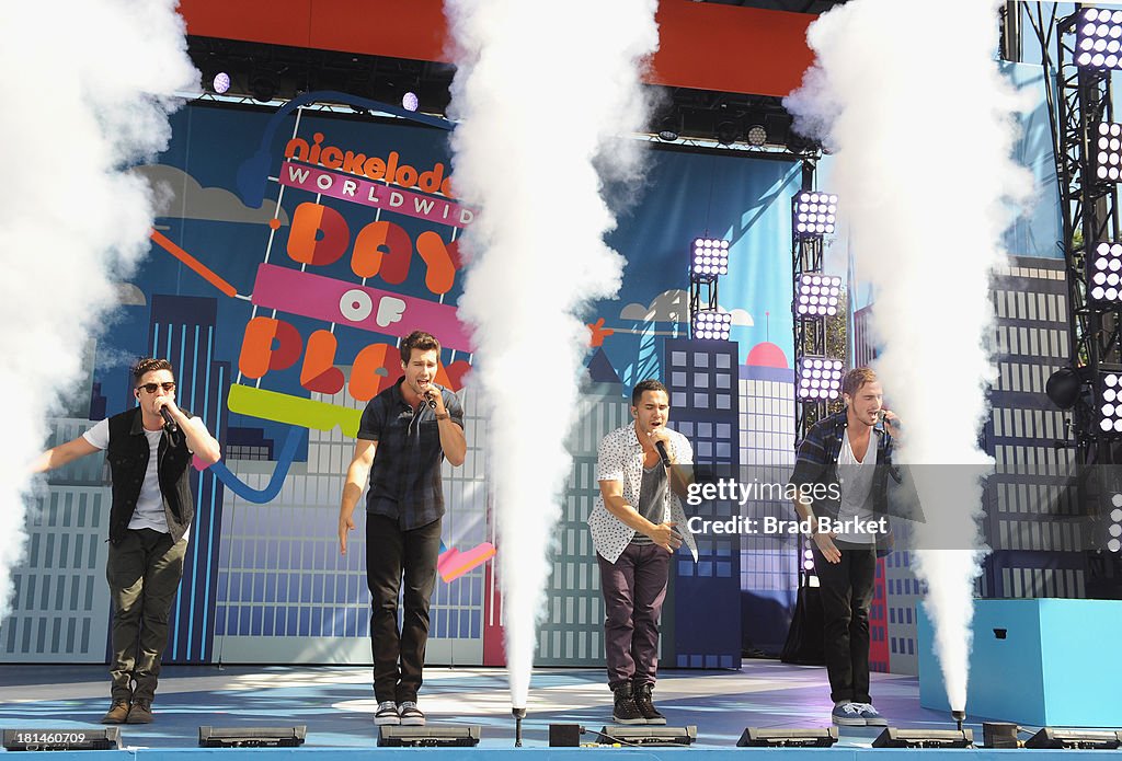 Nickelodeon's 10th Annual Worldwide Day of Play: Big Time Rush Performance