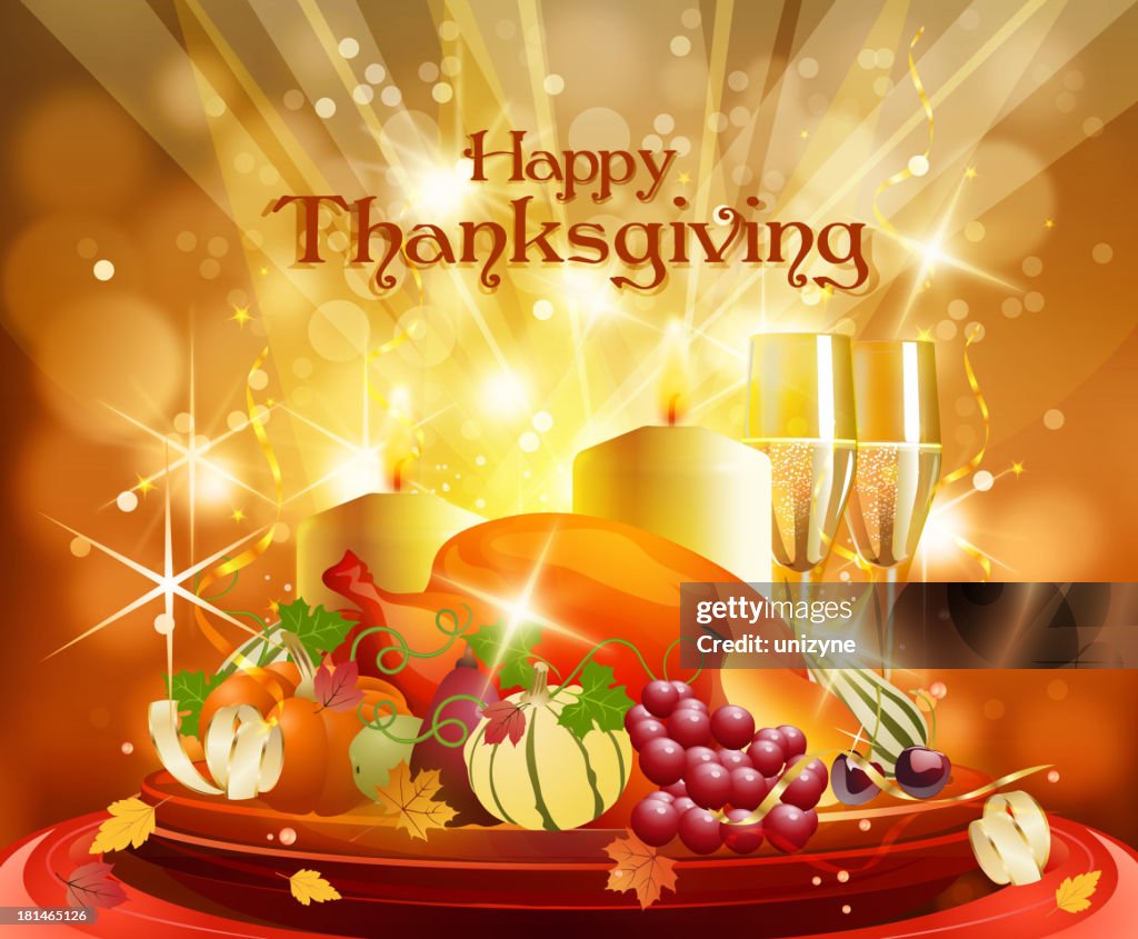 Thanksgiving Celebrations Background