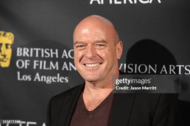 Actor Dean Norris attends the BAFTA LA TV Tea 2013 presented by BBC America and Audi held at the SLS Hotel on September 21, 2013 in Beverly Hills,...