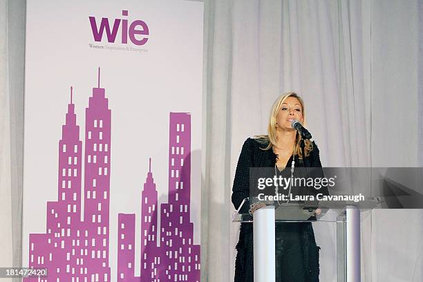 Nadja Swarovski attends day 2 of the 4th Annual WIE Symposium at Center 548 on September 21, 2013 in New York City.