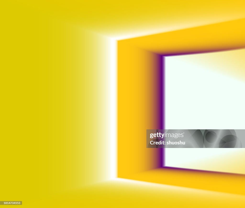 Abstract Light Color Gradient Effect Window Frame Pattern Background ...