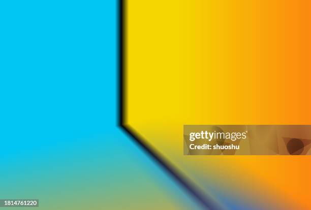 abstract colors gradient effect corner pattern background - different angle stock illustrations