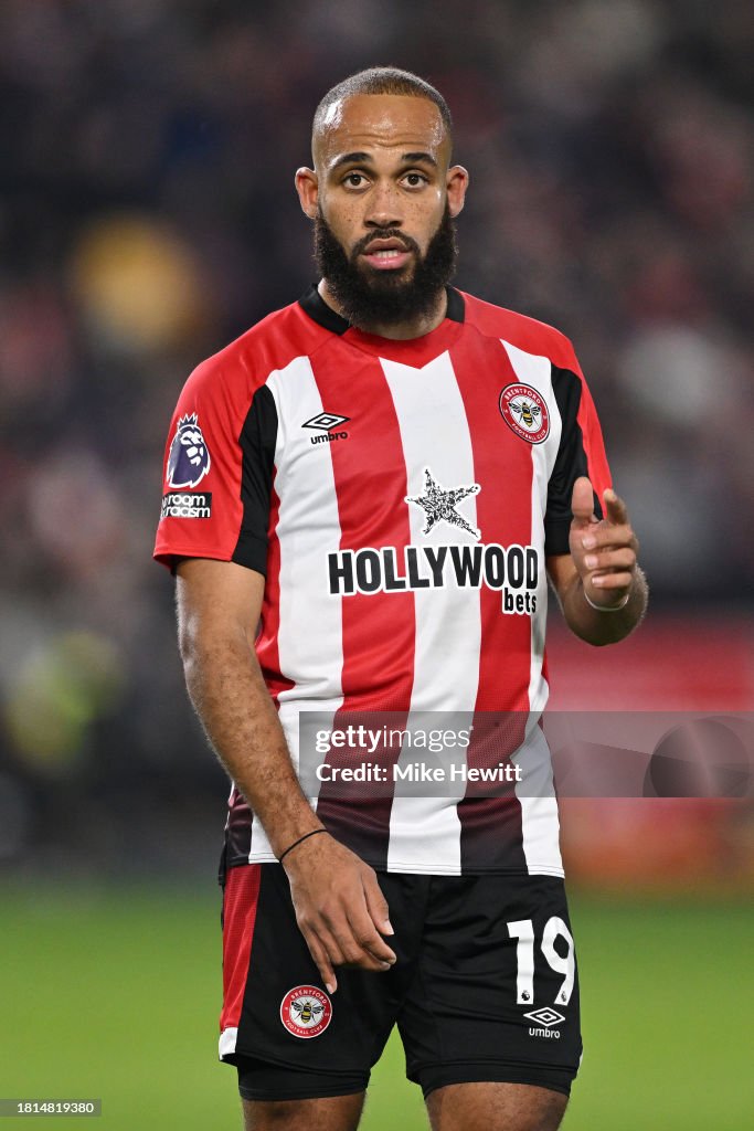 Bryan Mbeumo Of Brentford Looks On During The Premier League Match bryan-mbeumo-of-brentford-looks-on-during-the-premier-league-match