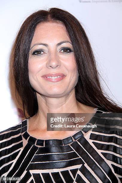 Catherine Malandrino attends day 2 of the 4th Annual WIE Symposium at Center 548 on September 21, 2013 in New York City.