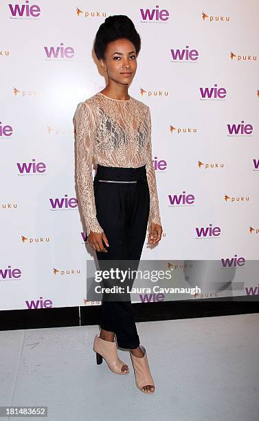 Esperanza Spalding attends day 2 of the 4th Annual WIE Symposium at Center 548 on September 21, 2013 in New York City.