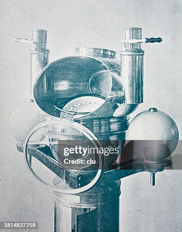 Compensated Compass Compass With Compensation High-Res Vector Graphic - Getty Images