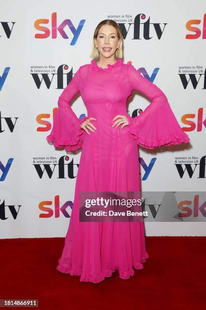 Katherine Ryan attends the Women in Film & Television Awards 2023 at London Hilton Park Lane on December 1, 2023 in London, England.