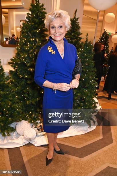 Angela Rippon attends the Women in Film & Television Awards 2023 at London Hilton Park Lane on December 1, 2023 in London, England.