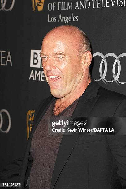Actor Dean Norris attends the BAFTA LA TV Tea 2013 presented by BBC America and Audi held at the SLS Hotel on September 21, 2013 in Beverly Hills,...