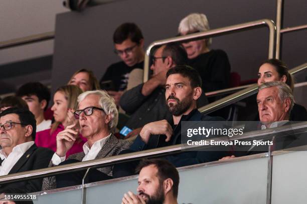 Marc Gasol president of Basquet Girona during the ACB Liga Endesa, match played between FC Barcelona and Basquet Girona at Palau Blaugrana on...