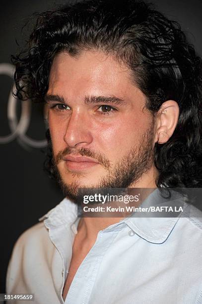 Actor Kit Harington attends the BAFTA LA TV Tea 2013 presented by BBC America and Audi held at the SLS Hotel on September 21, 2013 in Beverly Hills,...