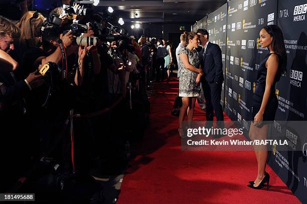 Actress Ashley Madekwe attends the BAFTA LA TV Tea 2013 presented by BBC America and Audi held at the SLS Hotel on September 21, 2013 in Beverly...