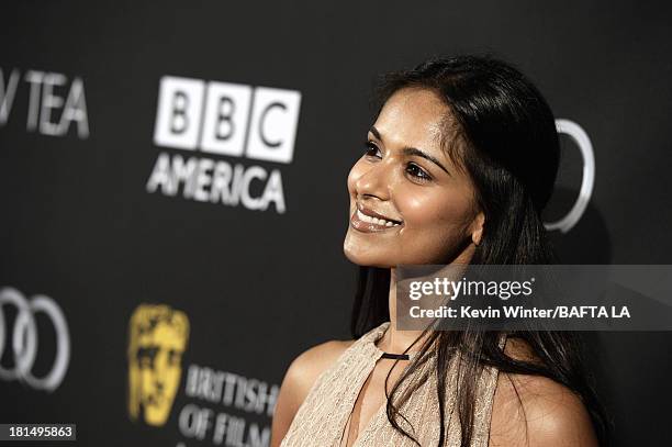 Actress Dilshad Vadsaria attends the BAFTA LA TV Tea 2013 presented by BBC America and Audi held at the SLS Hotel on September 21, 2013 in Beverly...