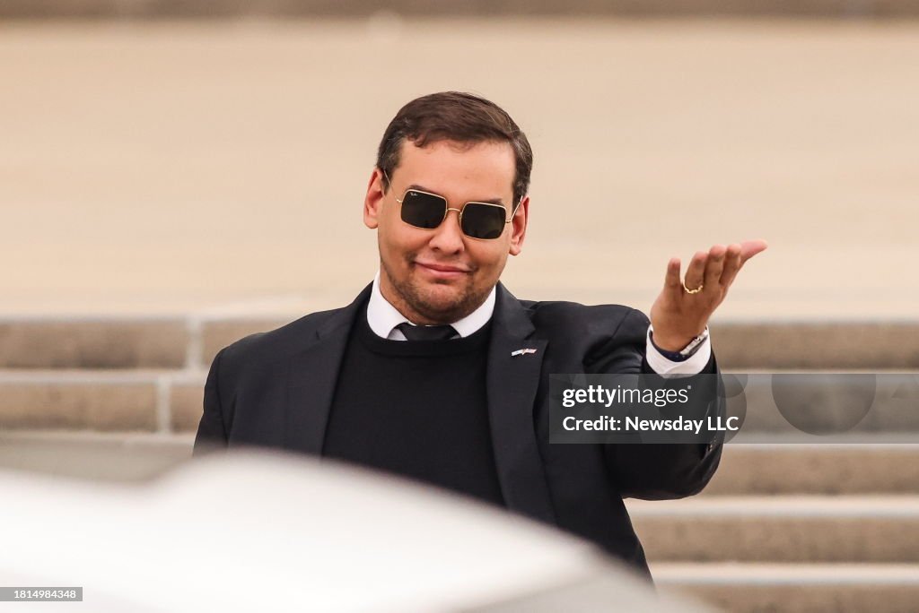 Congressman George Santos Leaving Federal Court