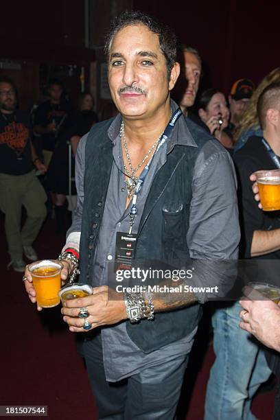 Nur Khan attends Metallica Performs a private exclusive concert for SiriusXM listeners at The Apollo Theater on September 21, 2013 in New York City.