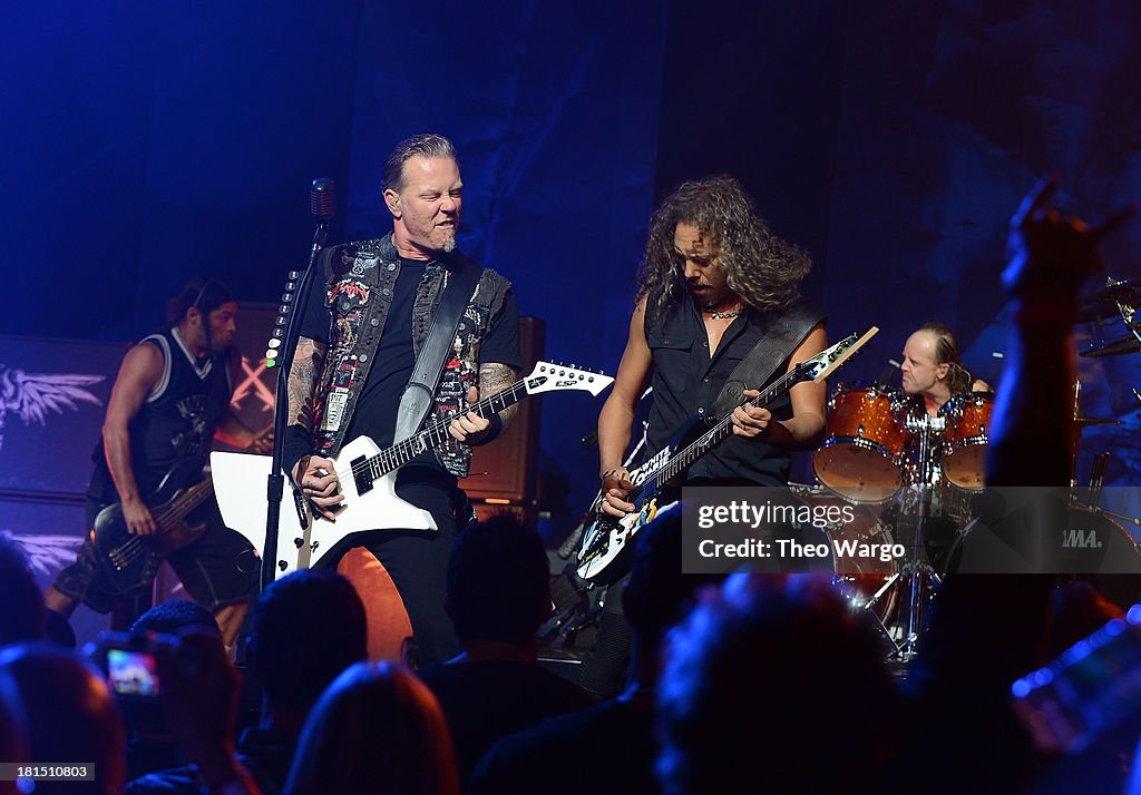 SiriusXM Presents Metallica Live At The Apollo Theater