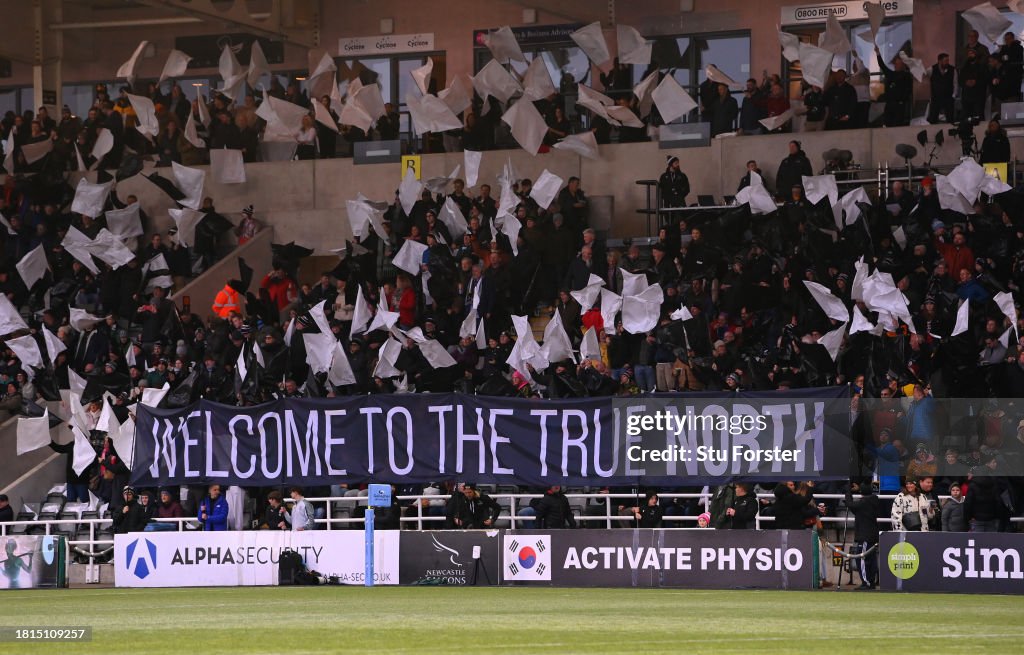 Newcastle Falcons v Exeter Chiefs - Gallagher Premiership Rugby