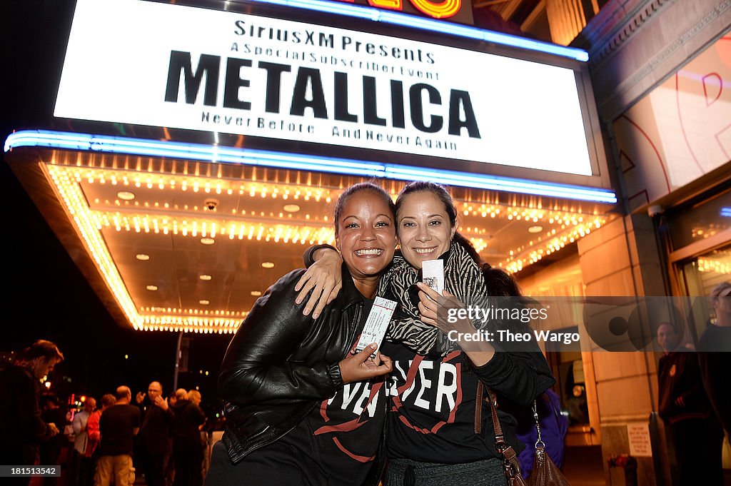 SiriusXM Presents Metallica Live At The Apollo Theater