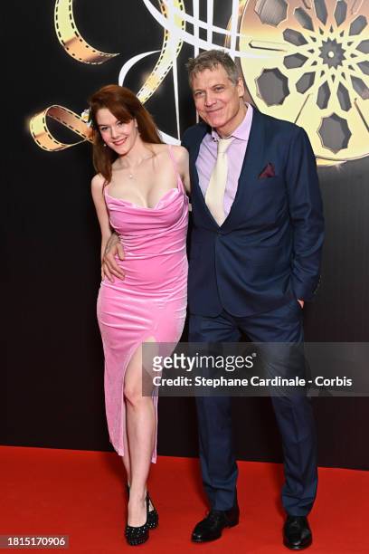Holt McCallany and Desiree Bressend attend "Me Captain" Premiere during the 20th Marrakech International Film Festival on November 26, 2023 in...