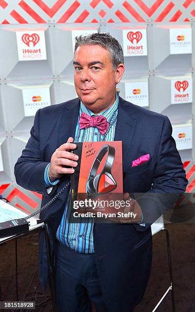 Personality Elvis Duran attends the iHeartRadio Music Festival at the MGM Grand Garden Arena on September 21, 2013 in Las Vegas, Nevada.