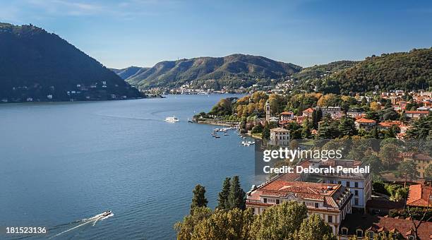 lake como and cernobbio - cernobbio stock pictures, royalty-free photos & images