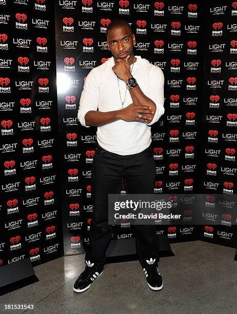 Actor/Comedian Jay Pharoah arrives at the iHeartRadio Music Festival official closing party at the Light Nightclub at the Mandalay Bay Resort and...