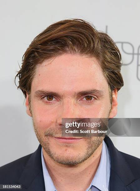 Actor Daniel Bruehl arrives at the Australian premiere of "Rush" at Village Cinemas on September 22, 2013 in Melbourne, Australia.