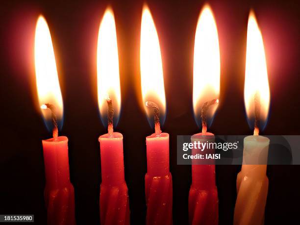The Festival Of Lights 4th Day Of Hanukkah, Foto stock