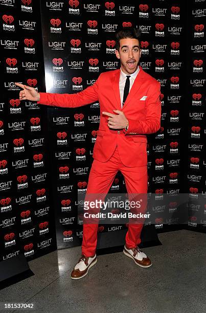 Paul the Web Guy arrives at the iHeartRadio Music Festival official closing party at the Light Nightclub at the Mandalay Bay Resort and Casino on...