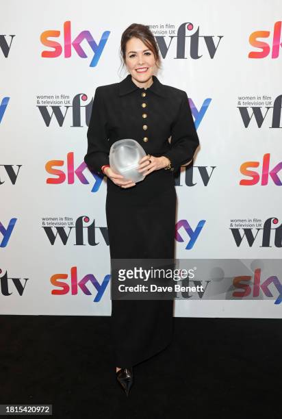 Aoife McArdle, winner of The BBC Studios Director Award, attends the Women in Film & Television Awards 2023 at London Hilton Park Lane on December 1,...