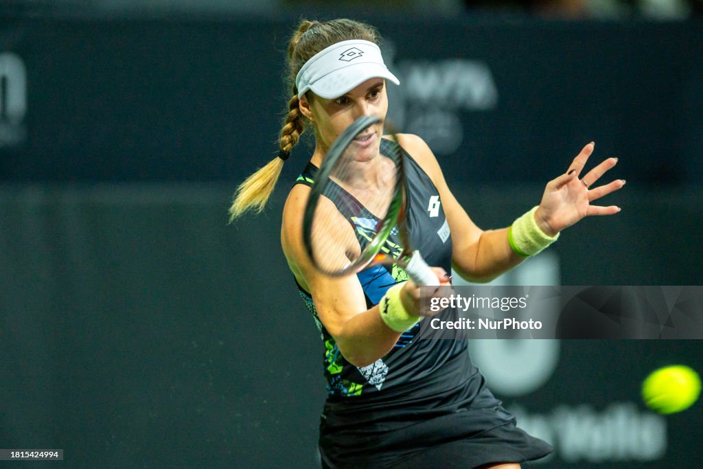 Marina Bassols Ribera of Spain is in action against Anastasija... News