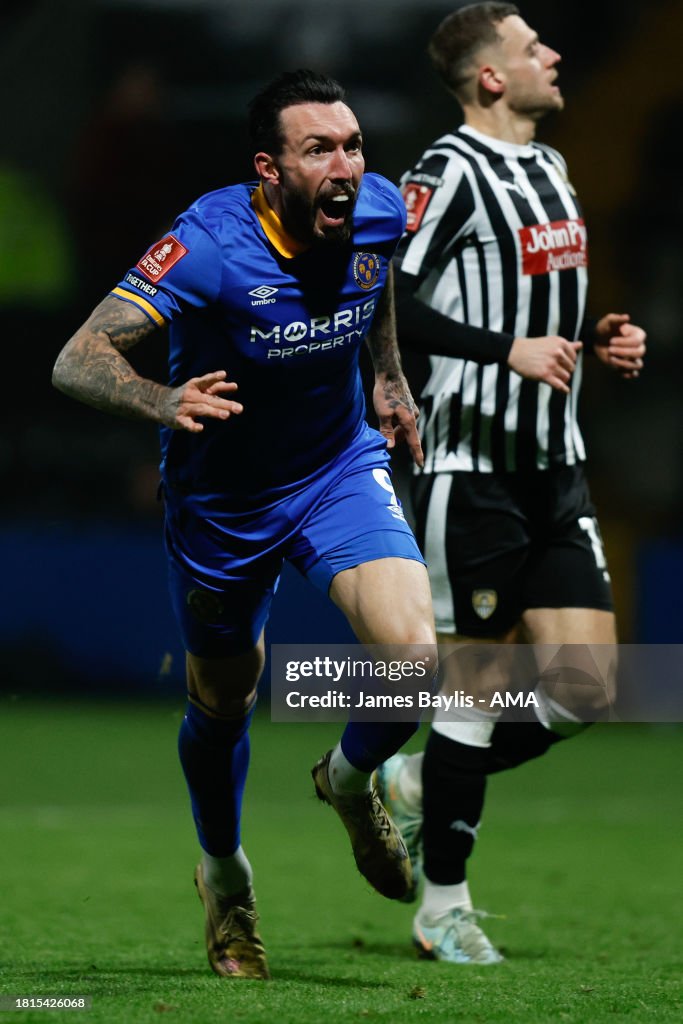 Notts County v Shrewsbury Town - Emirates FA Cup Second Round