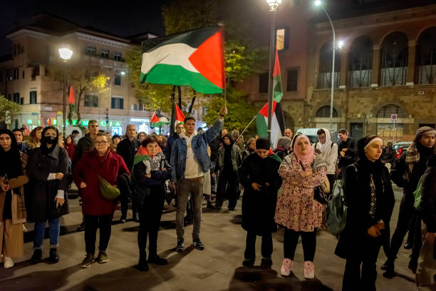 ITA: Solidarity Demonstration With Palestine, As Gaza Ceasefire Ends