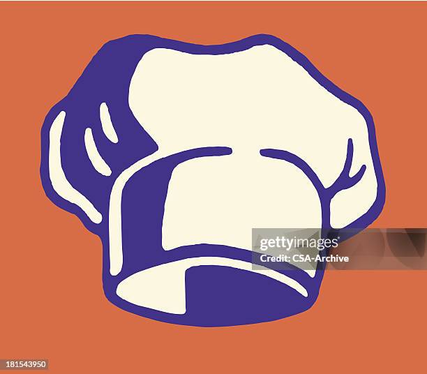 chef's hat - chefs hat stock illustrations