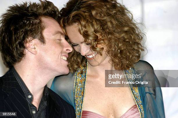 Actor Toby Stephens and his wife actress Anna-Louise Plowman attend a special screening of the new James Bond film "Die Another Day" February 25,...