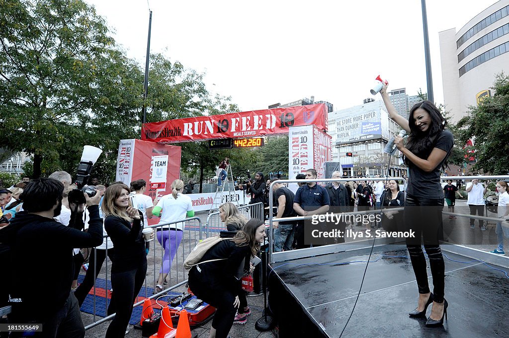 Women's Health Magazine RUN10 FEED10 NYC 10K Race Event