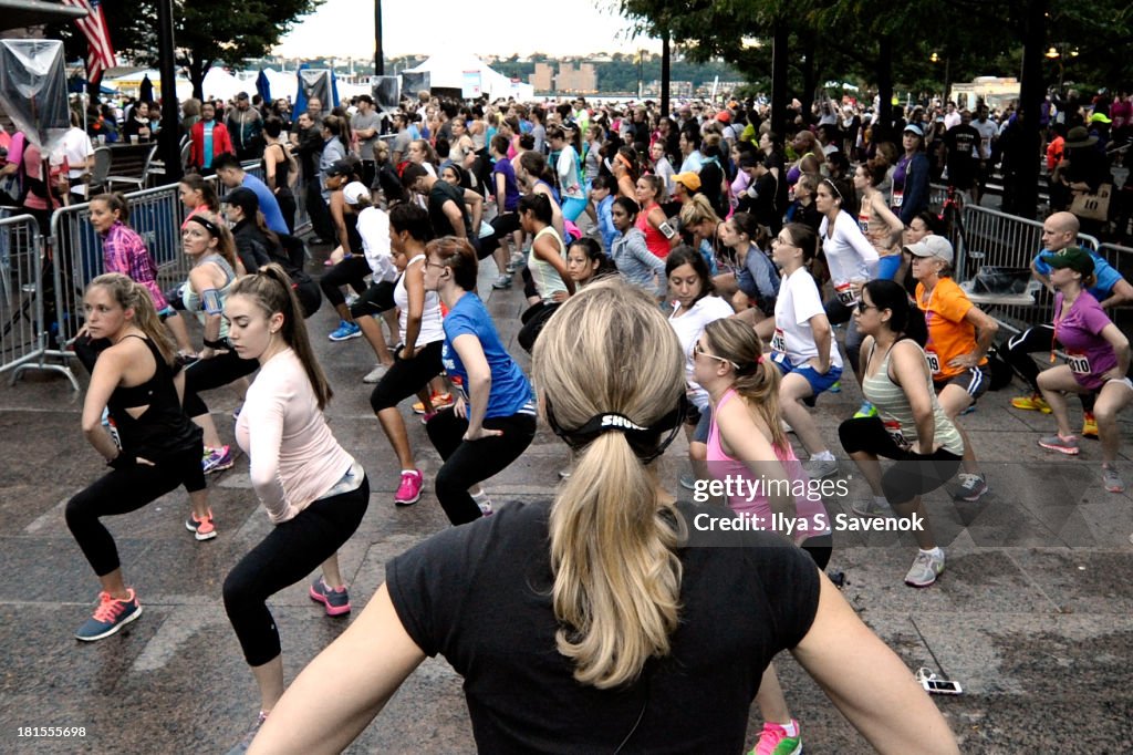 Women's Health Magazine RUN10 FEED10 NYC 10K Race Event