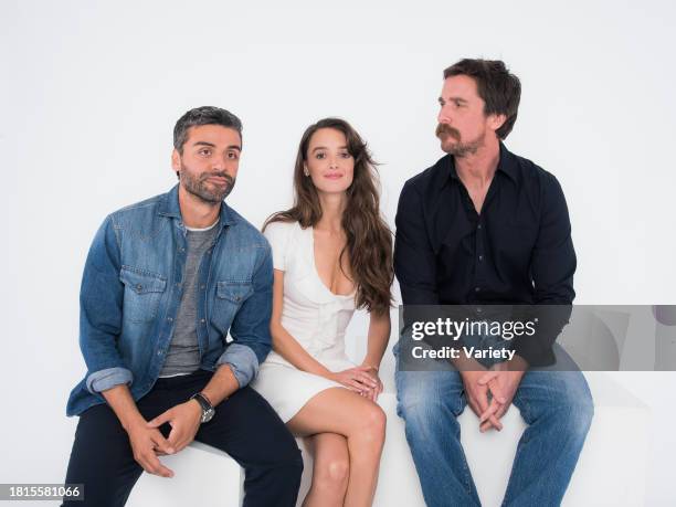 Oscar Isaac, Charlotte Le Bon and Christian Bale of 'The Promise'