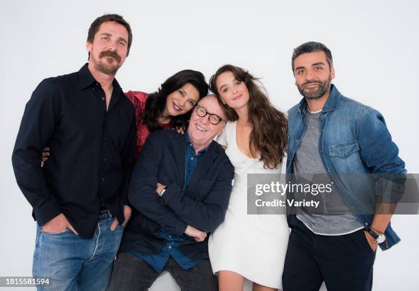 Christian Bale, Shohreh Aghdashloo, Terry George, Charlotte Le Bon and Oscar Isaac of 'The Promise'