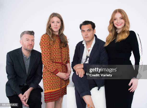 Charlie Brooker, Annabel Jones, Joe Wright and Bryce Dallas Howard of 'Black Mirror'