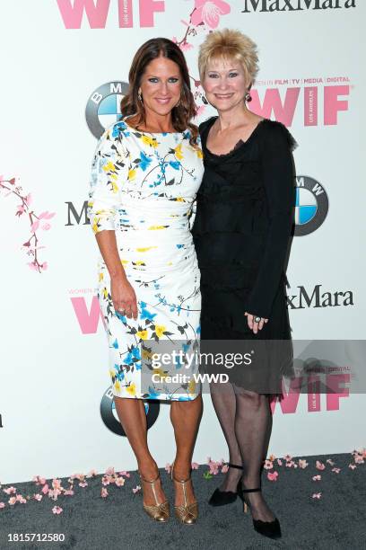Cathy Schulman and Dee Wallace, Women In Film Crystal and Lucy Awards, Arrivals, Los Angeles, USA - 13 Jun 2017