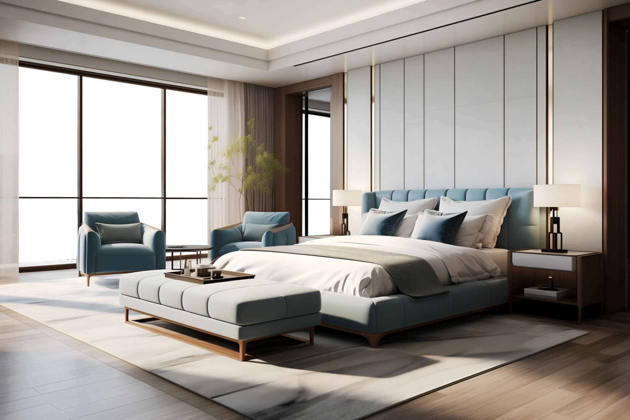 luxury hotel suite
