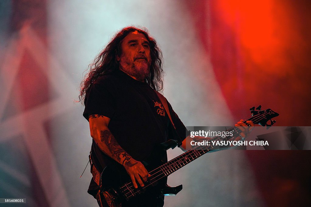 BRAZIL-MUSIC-ROCK IN RIO-SLAYER