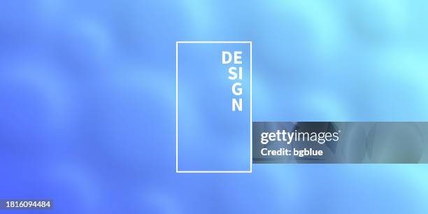 blue abstract background with blurred circular shapes - fizz bubbles stock illustrations