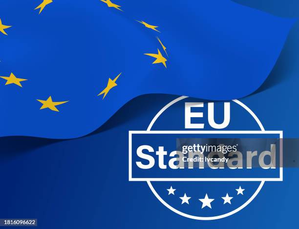 eu standard - world trade stock illustrations