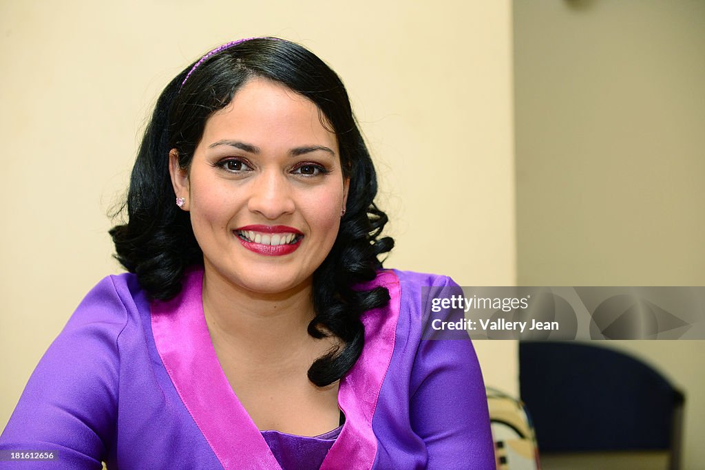 PBS Kids Host Jennife 'Miss Rosa' Pena performs during