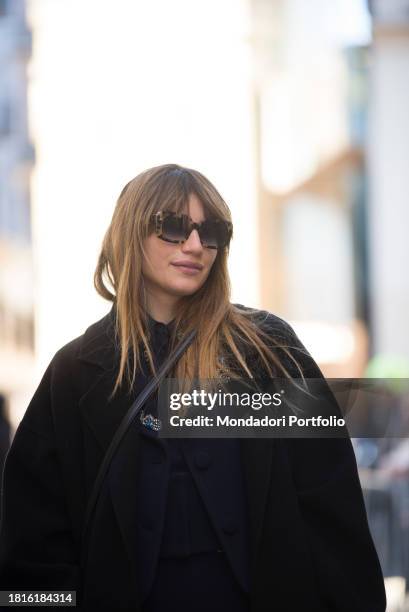 Italian actress Carlotta Antonelli guest at the Vanity Fair Stories event at the Teatro Lirico. Milan , November 25th, 2023